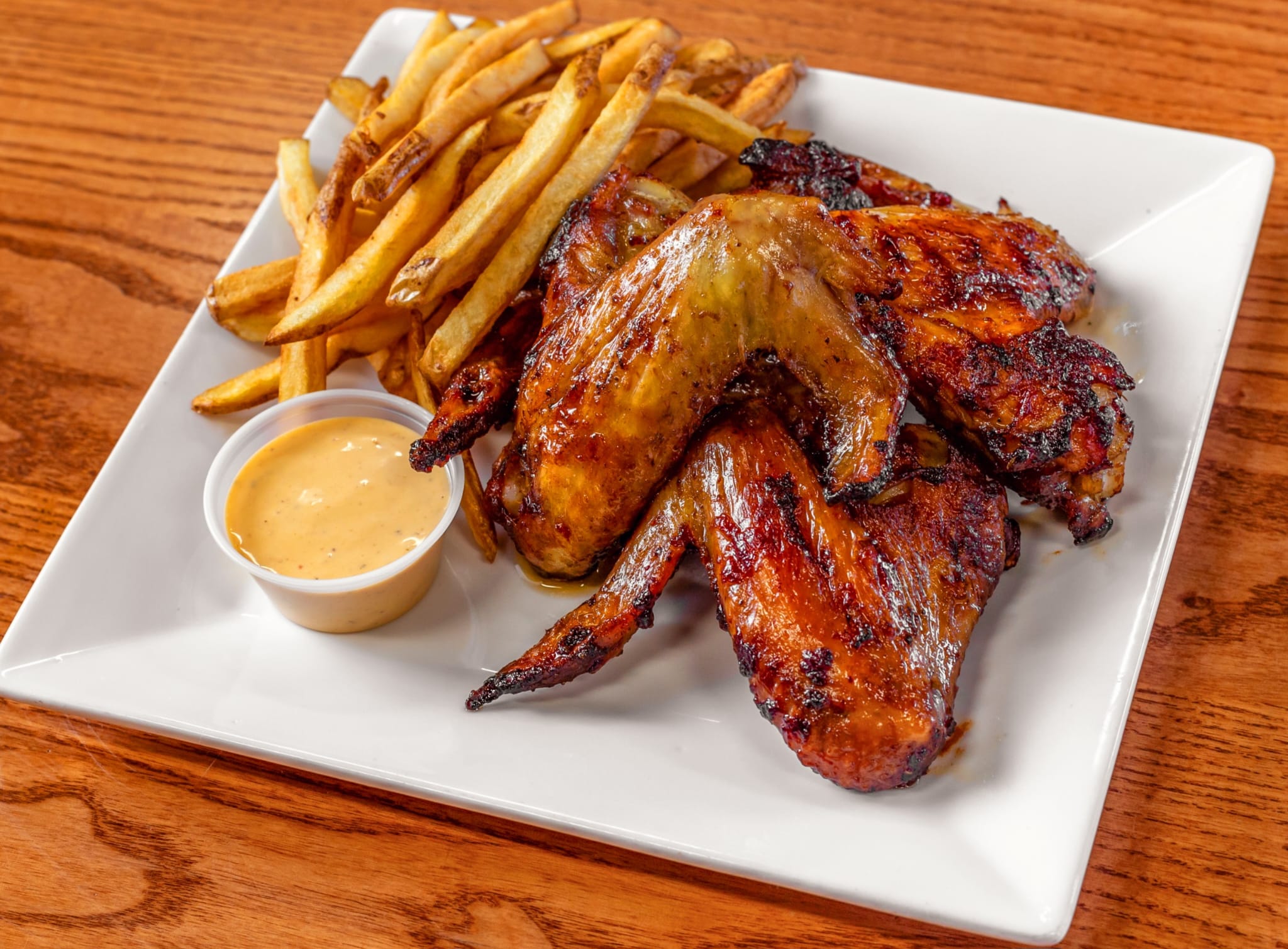 Grill BBQ Chicken Wings